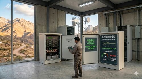 Laatste bedrijfscasus over Mitigating Grid Fluctuations in South America