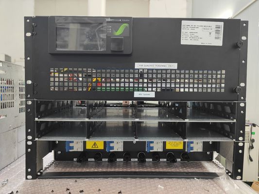 kwaliteit  Custom made Hybrid Solar System FP2 48V 12+12.8KW 400V+N BD LD 3 phase 230V Telecom Power System with PV connection fabriek