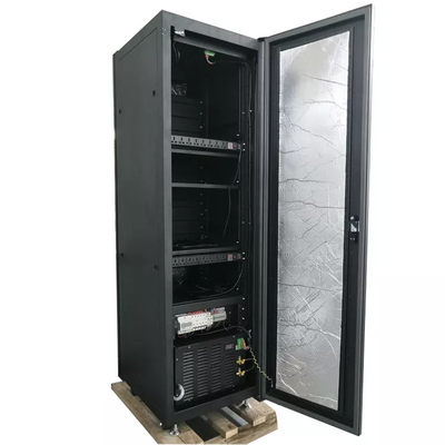 42U 600mm Openluchtserver 19 Duimrek zetten Kabinetten met DC48V-Ventilators op