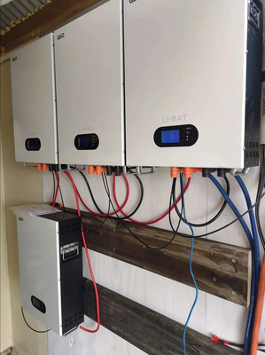 van het de Telecommunicatielithium van 48V 100Ah 200Ah de Muur Opgezette Batterij 5Kwh 10Kwh