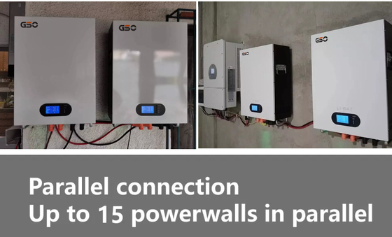 GSO-de Batterijpak LiFePO4 48V 100Ah 200Ah van Powerwall van de Telecommunicatiemacht