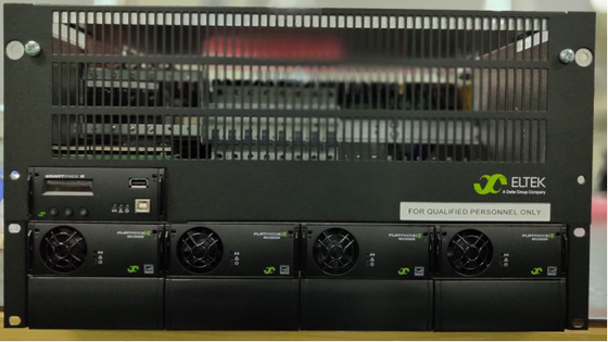 Eltek 48Vdc 19 Inch 5U Telecom 16kw 300A CTO System Smartpack Touch Controller Met Distributie Sluiters