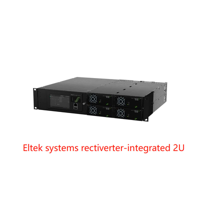 Geïntegreerde het Systeem Enige Lijn van 2u 6kva Rectiverter Eltek voor 220vdc 241123,102 241123,100