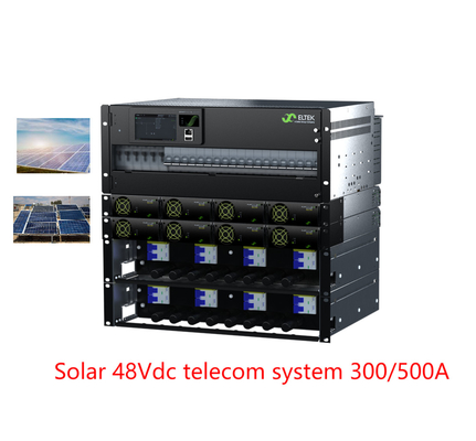 Eltek Flatpack2 48/3200 HE zonnemodule 241119.650 Telecom Hybrid System 7U hoogte