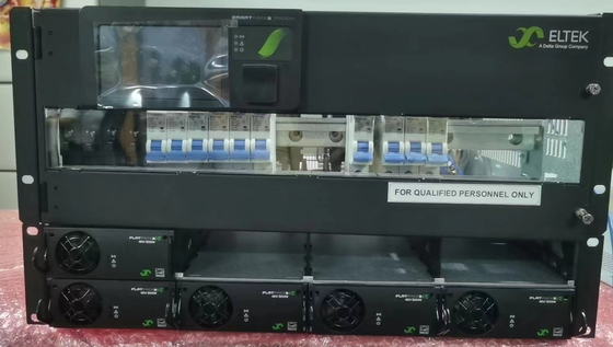 Eltek 48Vdc 19 Inch 5U Telecom 16kw 300A CTO System Smartpack Touch Controller Met Distributie Sluiters
