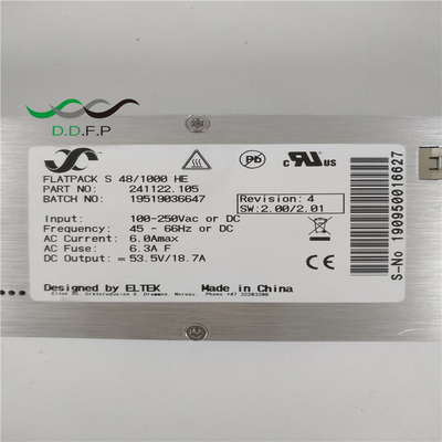 Eltek Flatpack S 48/1000 HE 48V 1000W P/N 241122.105 Voor CTOS0301.XXX