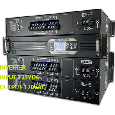 Zuivere sinusgolf DC naar AC-omvormer Dc 125v tot 120v 1kva 800w