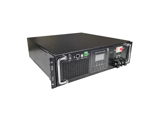 Rack Mount Hybrid 5kw 8kw 10kw zonne-energieopslagsysteem 240v Ac-omvormer Zonne-energieomvormers