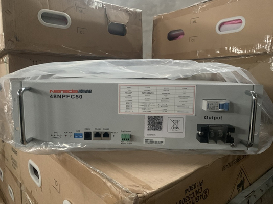 Narada Telecom Lithiumbatterij 48NPFC50 5G Basisstation Communicatie 48V 50Ah