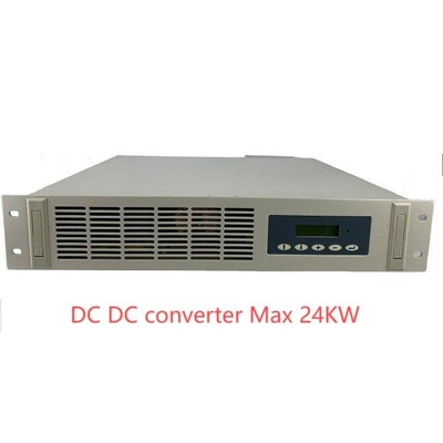 19 inch DC DC Converter 24Vdc 48vDC 110vDC 220Vdc 2200W10A Standalone Power Module met LCD-monitorcontroller