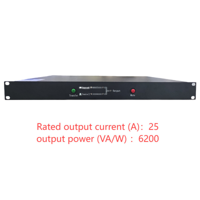 220V dubbelschakelende STS-single-phase relais statische overdrachtsschakelaar met een stroombereik van STS25S / STS25D 25A voor dubbelkanaals wisselstroom