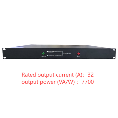 220V Dual-Switching STS Single-Phase Relay Static Transfer Switch met een stroombereik van STS32S STS32D 32A voor dubbelkanaal wisselstroom