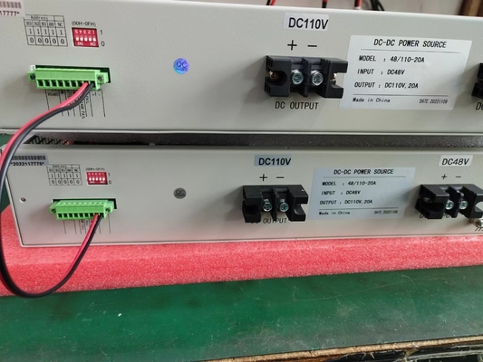 19 inch Rackmount RCT2000D-serie Geïsoleerde DC-DC-omvormers Input 110vdc Output 24vdc 1200W D50-10-14
