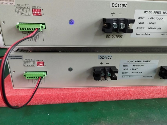 OEM-aanpassing 19 inch DC-DC-omvormers RCT2000D-serie Input 110vdc Output 110vdc 2200W D20-10-10