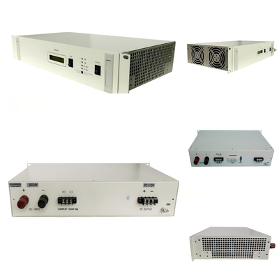 OEM Aanpassing 19 inch DC DC Converters RCT2000D Series Input 220vdc Output 48vdc 2400w D50-11-18