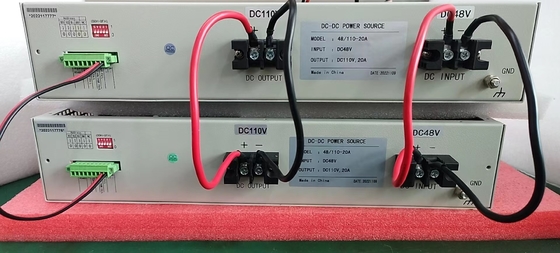 OEM ODM DC DC Converters 19 inch Rackmount RCT2000D Series Input 24vdc Output 24vdc 1200W D50-14-14