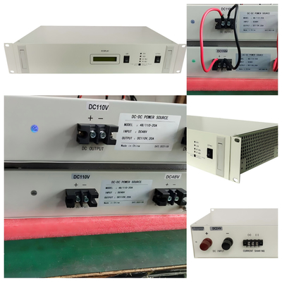 OEM ODM DC DC Converters 19 inch Rackmount RCT2000D Series Input 24vdc Output 24vdc 1200W D50-14-14