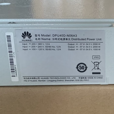 Buitenvermogensrectificatormodule DPU40D-N06A3 48v 2000w