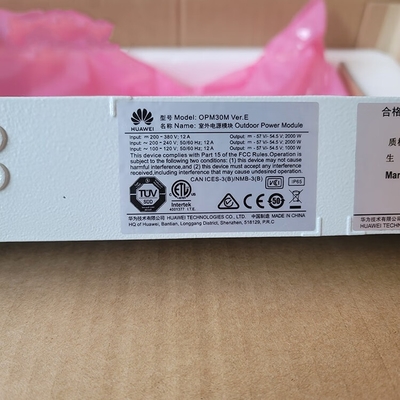 Huawei OPM30M Outdoor Power Module 48V Communicatie Buiten Waterdichte Schakelende Voeding 2000W Basisstation AC Naar DC