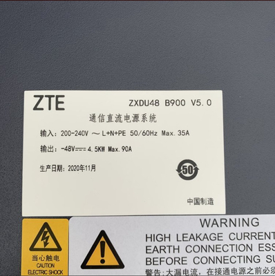 ZTE ZXDU48 B900 V5.0 Communicatie stroomvoorziening DC stroomstelsel 48V90A wisselstroom tot directe communicatieapparatuur