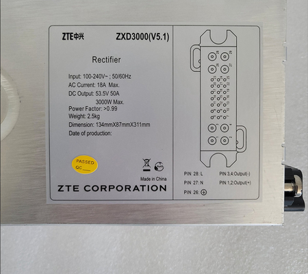 ZTE ZXD3000 V5.6 V5.5 Communicatie Power Module 48V50A AC-DC High Efficiency Rectifier 3000W