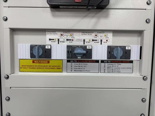 CE+T 36KVA AC DC omvormerkas BRAVO 25 48/2303PH 36KVA 24KVA 12KVA Systeemkas