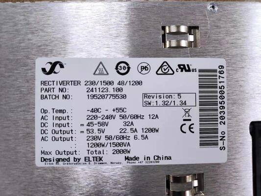 Eltek DC AC Inverter Rectiverter Module met 115V/750VA 48V/600W High Efficiency Power Conversion