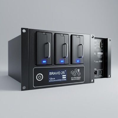 BRAVO 25 12kVA Modulair Invertersysteem met Schaalbaar Ontwerp en Hoge Efficiëntie voor Kritieke Stroombehoeften