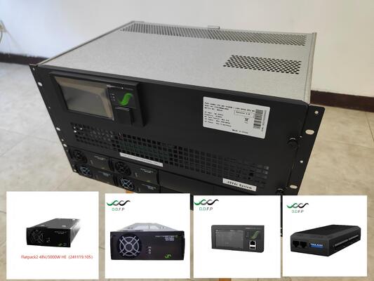 Eltek Rectiverter 5U Embedded Power System. Geïntegreerde AC & DC Supply voor Telecom Data Center.