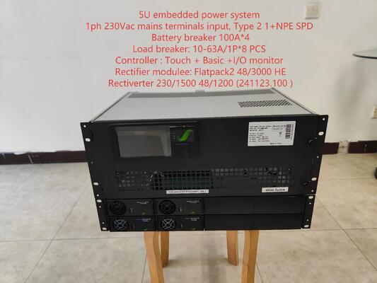 Eltek Rectiverter 5U Embedded Power System. Geïntegreerde AC & DC Supply voor Telecom Data Center.