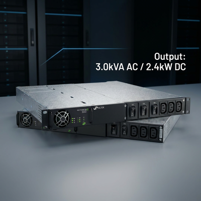 Eltek CTOR0201.001 Rectiverter System 1U 3kVA AC Power Solution 1U hoogte Smart Compact Critical AC oplossingen
