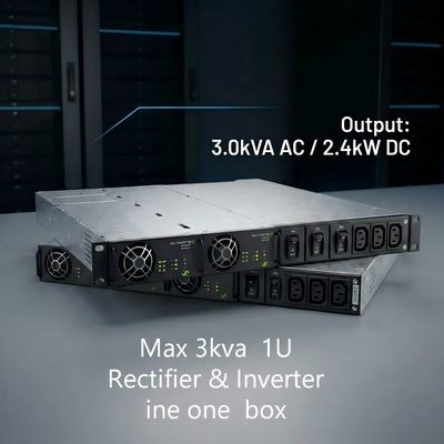 Hot-Pluggable ELTEK Rectiverter 3KVA 6KVA Systeem voor datacenters en ICT-infrastructuur Critical Power Solutions