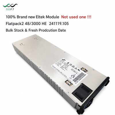 Eltek Flatpack2 48/3000HE 3000W 48V Hoge Efficiëntie Hot Swappable Gelijkrichtermodule voor Telecom Voeding