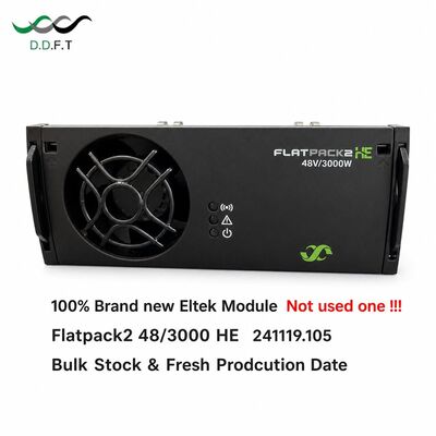 Eltek Flatpack2 48/3000HE 3000W 48V Hoge Efficiëntie Hot Swappable Gelijkrichtermodule voor Telecom Voeding