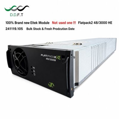 Eltek Flatpack2 48/3000HE 3000W 48V Hoge Efficiëntie Hot Swappable Gelijkrichtermodule voor Telecom Voeding