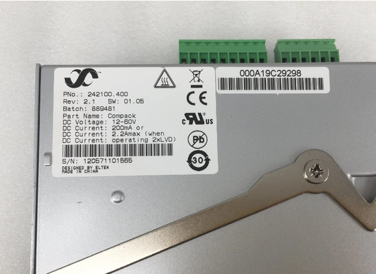 Eltek Telecom Compack Controller Monitoring Unit met 12V 24V 30V 48V 60V Ondersteuning Remote Monitoring via Ethernet en 3 Configurable Relays