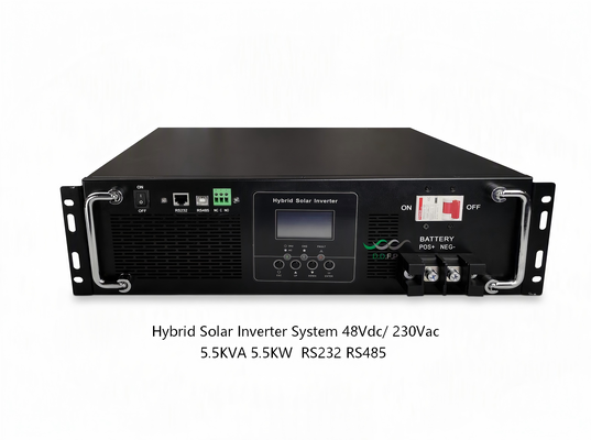 5,5KW 48V Hybride Zonne-omvormersysteem met Pure Sinusgolf voor Noodstroomvoorziening Thuis