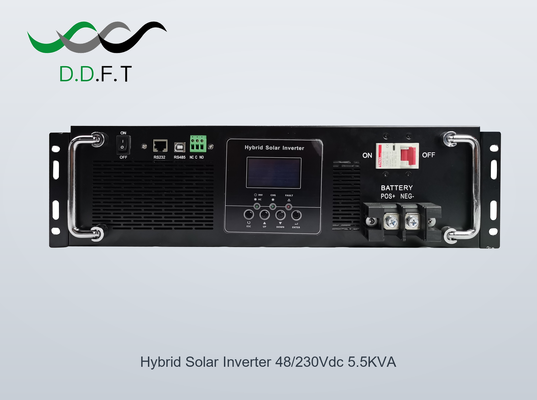 48V 5,5KW Hybride Zonne-omvormer met 100A MPPT en LiFePO4 Compatibiliteit voor Slimme Energiesystemen