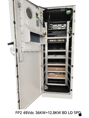 48Vdc 36+12,8KW zonne-hybride voedingskast met type 4-behuizing en Flatpack2-modules