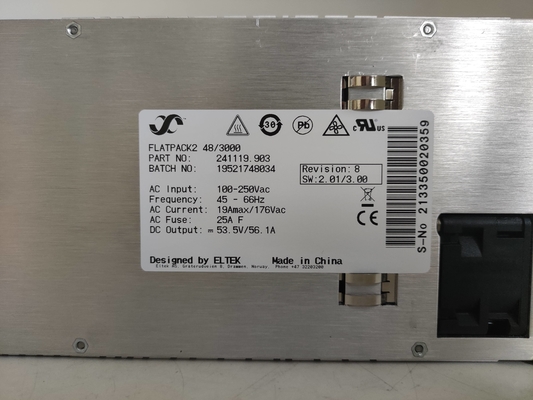 Module 48/3000 Flatpack2 48v 3000w 241119,903 van de telecommunicatiegelijkrichter