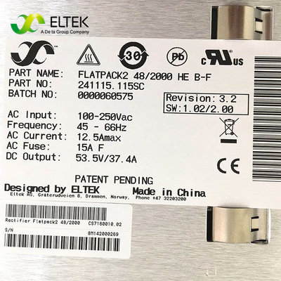 Eltek 241115,105 de Module Hoge Effciency van FP2 48/2000HE 48Vdc 2000W AC gelijkstroom