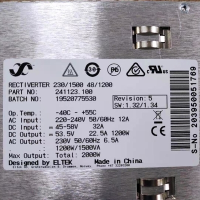 Flatpack 2 230/1500 48/1200 Omschakelaarsmodule 241123,100 van gelijkstroom AC