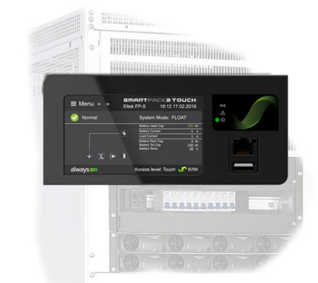 Gelijkstroom-Machtssystemen 242100,510 Telecommunicatie die Modulesmartpack2 Aanraking controleren