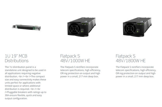 Eltek 9KW Flatpack S Power System Flatpack S 2U 48/1800HE Module Flatpack S 48/1000HE 150A CTOS0502.Nnnn