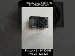 de Telecommunicatieolt materiaal van 48V 5.4kw Eltek Flatpack S 1U 241122,125 CTOS0301.1319